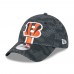 Бейсболка Cincinnati Bengals New Era Black 2024 Sideline 39THIRTY