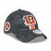 Бейсболка Cincinnati Bengals New Era Black 2024 Sideline 39THIRTY