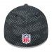 Бейсболка Cincinnati Bengals New Era Black 2024 Sideline 39THIRTY