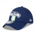 Бейсболка Seattle Seahawks New Era 2024 Sideline 39THIRTY - College Navy