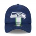 Бейсболка Seattle Seahawks New Era 2024 Sideline 39THIRTY - College Navy