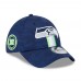 Бейсболка Seattle Seahawks New Era 2024 Sideline 39THIRTY - College Navy