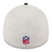 Бейсболка New Orleans Saints New Era Stone/Black 2024 Sideline Historic 39THIRTY Flex
