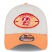 Бейсболка Tampa Bay Buccaneers New Era 2024 Sideline Historic 39THIRTY - Stone/Orange