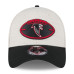 Бейсболка Atlanta Falcons New Era Stone/Black 2024 Sideline Historic 39THIRTY