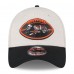 Бейсболка Cincinnati Bengals New Era Stone/Black 2024 Sideline Historic 39THIRTY