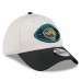 Бейсболка Jacksonville Jaguars New Era 2024 Sideline Historic 39THIRTY - Stone/Teal