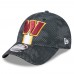 Бейсболка Washington Commanders New Era 2024 Sideline 9FORTY Stretch-Snap - Black