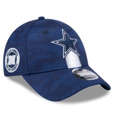 Dallas Cowboys New Era Navy 2024 Sideline 9FORTY Stretch-Snap Hat