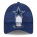 Dallas Cowboys New Era Navy 2024 Sideline 9FORTY Stretch-Snap Hat