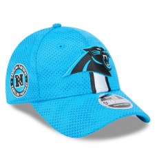 Carolina Panthers New Era Blue 2024 Sideline 9FORTY Stretch-Snap Hat