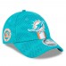 Miami Dolphins New Era Aqua 2024 Sideline 9FORTY Stretch-Snap Hat Miami Dolphins New Era Aqua 2024 Sideline 9FORTY Stretch-Snap Hat