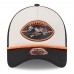 Бейсболка Cincinnati Bengals New Era Stone/Black 2024 Sideline Historic 9FORTY A-Frame Trucker
