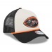 Бейсболка Cincinnati Bengals New Era Stone/Black 2024 Sideline Historic 9FORTY A-Frame Trucker