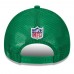 Бейсболка Philadelphia Eagles New Era 2024 Sideline Historic 9FORTY A-Frame Trucker - Stone/Kelly Green