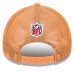 Бейсболка Tampa Bay Buccaneers New Era 2024 Sideline Historic 9FORTY A-Frame Trucker - Stone/Orange