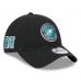 Бейсболка Philadelphia Eagles New Era 2024 Sideline 9TWENTY - Black