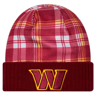 Шапка Washington Commanders New Era Sideline Statement Cuffed Knit - Burgundy