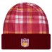 Шапка Washington Commanders New Era Sideline Statement Cuffed Knit - Burgundy