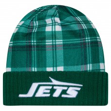 New York Jets New Era Green Sideline Statement Cuffed Knit Hat New York Jets New Era Green Sideline Statement Cuffed Knit Hat