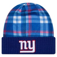 New York Giants New Era Royal Sideline Statement Cuffed Knit Hat