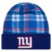 New York Giants New Era Royal Sideline Statement Cuffed Knit Hat New York Giants New Era Royal Sideline Statement Cuffed Knit Hat