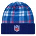 New York Giants New Era Royal Sideline Statement Cuffed Knit Hat