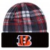 Cincinnati Bengals New Era Black Sideline Statement Cuffed Knit Hat