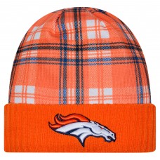 Denver Broncos New Era Orange Sideline Statement Cuffed Knit Hat Denver Broncos New Era Orange Sideline Statement Cuffed Knit Hat