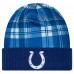 Indianapolis Colts New Era Royal Sideline Statement Cuffed Knit Hat Indianapolis Colts New Era Royal Sideline Statement Cuffed Knit Hat