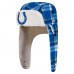 Indianapolis Colts New Era Royal Sideline Plaid Sherpa Trapper Hat Indianapolis Colts New Era Royal Sideline Plaid Sherpa Trapper Hat