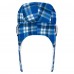 Indianapolis Colts New Era Royal Sideline Plaid Sherpa Trapper Hat