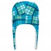 Jacksonville Jaguars New Era Teal Sideline Plaid Sherpa Trapper Hat