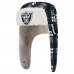 Las Vegas Raiders New Era Black Sideline Plaid Sherpa Trapper Hat Las Vegas Raiders New Era Black Sideline Plaid Sherpa Trapper Hat