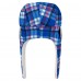 New York Giants New Era Royal Sideline Plaid Sherpa Trapper Hat