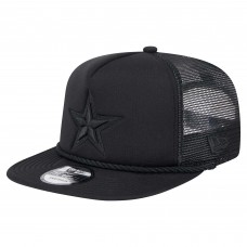 Dallas Cowboys New Era Black Active Tone Golfer Snapback Hat
