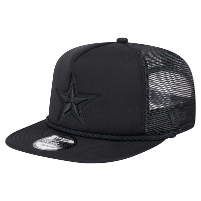 Dallas Cowboys New Era Black Active Tone Golfer Snapback Hat