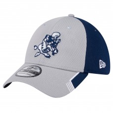 Бейсболка Dallas Cowboys New Era Gray Retro Joe Active Visor Trim 39THIRTY