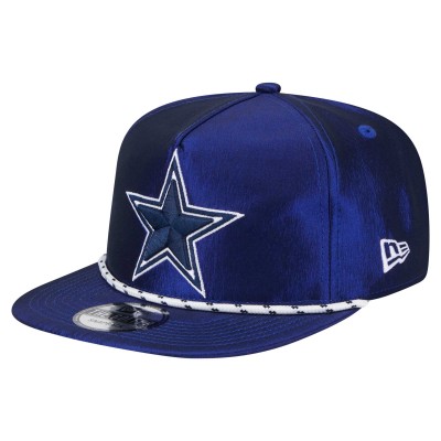 Dallas Cowboys New Era Navy Rope Golfer Snapback Hat