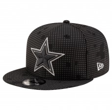 Бейсболка Dallas Cowboys New Era Graphite Midnight Ink Pop Outline 9FIFTY Snapback