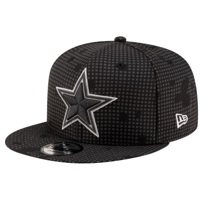 Бейсболка Dallas Cowboys New Era Graphite Midnight Ink Pop Outline 9FIFTY Snapback