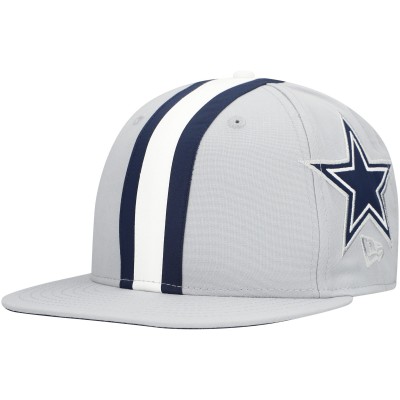 Бейсболка Dallas Cowboys New Era Gray Helmet 9FIFTY Snapback