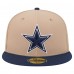 Бейсболка Dallas Cowboys New Era Tan 59FIFTY
