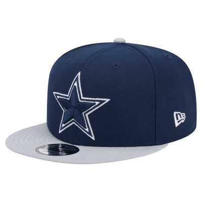 Бейсболка Dallas Cowboys New Era Navy/Gray Main 9FIFTY Snapback