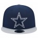Бейсболка Dallas Cowboys New Era Navy/Gray Main 9FIFTY Snapback