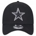 Бейсболка Dallas Cowboys New Era Black Main B-Dub Neo 39THIRTY