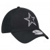 Бейсболка Dallas Cowboys New Era Black Main B-Dub Neo 39THIRTY