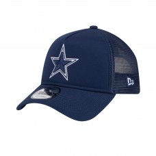 Бейсболка Dallas Cowboys New Era Navy Main A-Frame Trucker 9FORTY