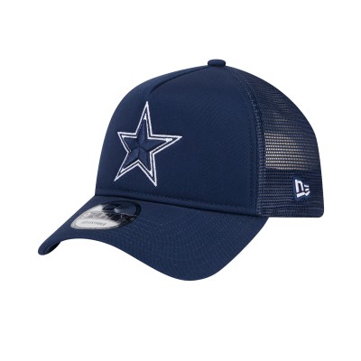 Бейсболка Dallas Cowboys New Era Navy Main A-Frame Trucker 9FORTY