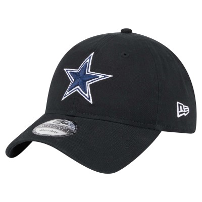 Бейсболка Dallas Cowboys New Era Black Main 9TWENTY